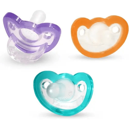 RAZBABY JollyPop Baby Pacifier Newborn, 0-3m (Variety, 3 Count)
