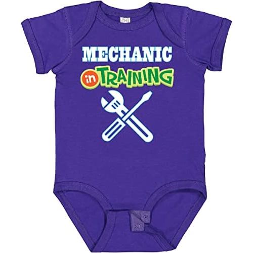 inktastic Mechanic in Training Baby Bodysuit