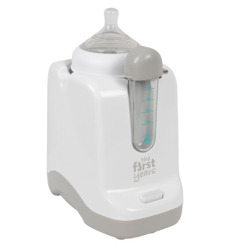 The First Years Quick Serve Baby Warm Fast Bottle Warmer - Silver