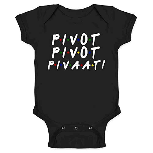 Pop Threads Pivot Pivot Pivaat! Funny 90s TV Show Quote Baby Toddler Kids Girl Boy T-Shirt