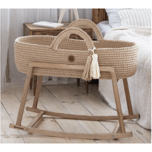 Baby Moses Basket Standard | Unique, Safe, Handmade by Anzy Home