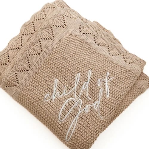 Child of God Knit Blanket