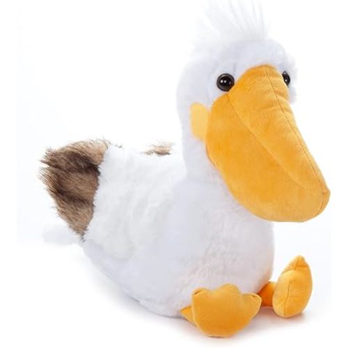The Petting Zoo Pelican Stuffed Animal Plushie, Gifts for Kids, Wild Onez Sealife Animals, Pelican Plush Toy 12 inches