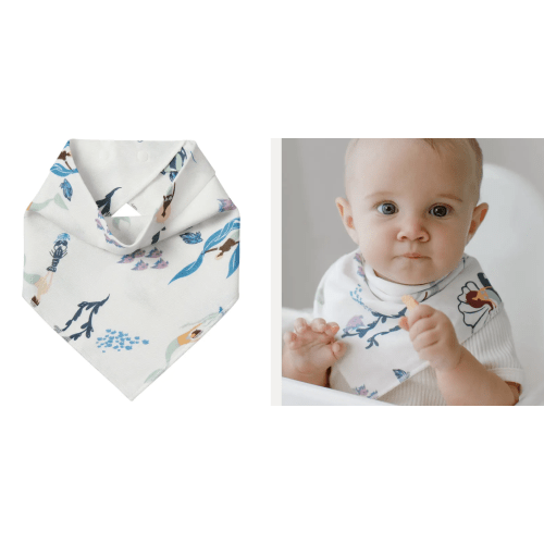 Bamboo Muslin Baby Bandana Bib | Nest Designs