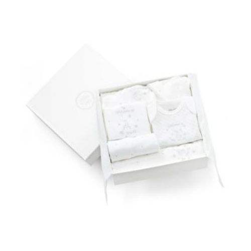 Baby Boys or Baby Girls Welcome To The World Cotton Gift Set, 6 Piece Set