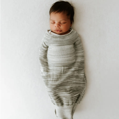 Grey Swaddle Sleep Sack - Small ( 6-12 pounds)