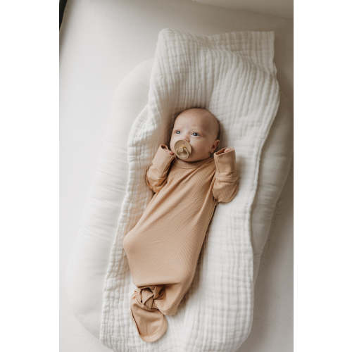 Bamboo Knotted Gown | Tawny