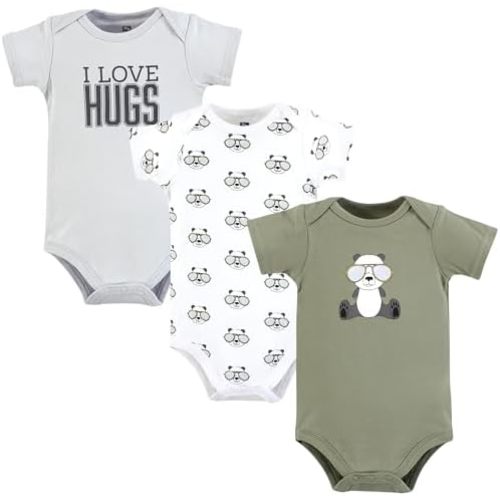Hudson Baby Unisex Baby Cotton Bodysuits