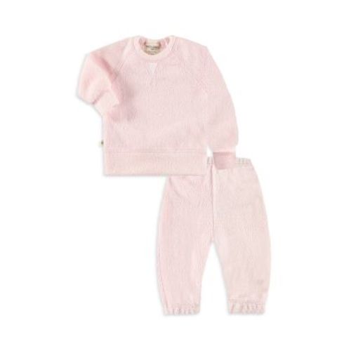 Girls' Sherpa Raglan Sleeve Top & Pants Set - Baby