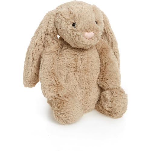 Jellycat Bashful Bunny Stuffed Animal, Medium Beige
