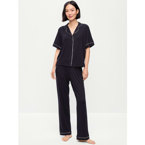 Sunday Sleep Knit Jersey Pant Set