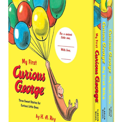 My First Curious George 3-Book Box Set: My First Curious George, Curious George: My First Bike, Curious George: My First Kite