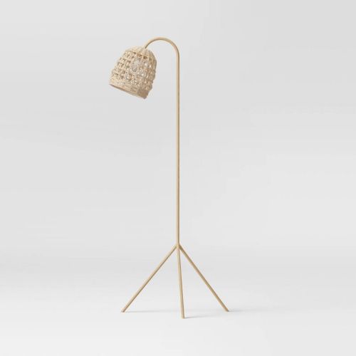 Seagrass Karina Tripod Floor Lamp Natural (Includes LED Light Bulb) - Threshold™