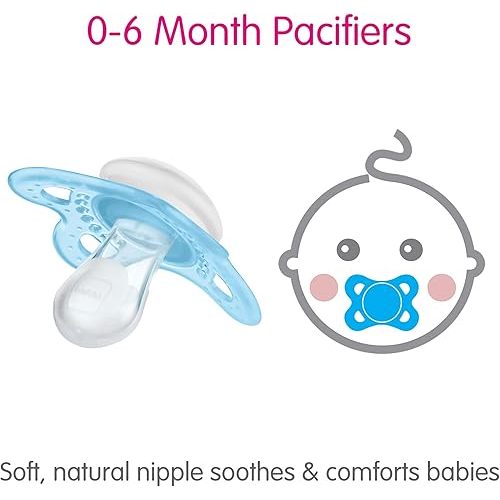 Night Pacifier for 0-6 months (2 pack), Unisex
