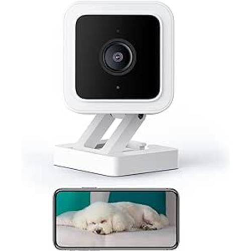 WYZE Cam v3 1080P Wired Indoor/Outdoor Home Security Camera for Pet Baby Dogs & Cats Nanny Elderly Monitoring, Compatible with Alexa & Google Home IFTTT : Electronics