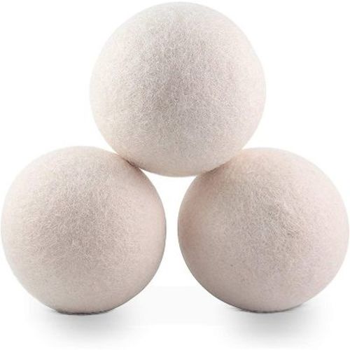 Smart Design Wool Dryer Balls - Natural Fabric Softener