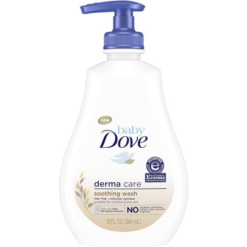 Baby Dove Derma Care Soothing Wash Skin Care with Colloidal Oatmeal Suitable for eczema prone skin 13 oz
