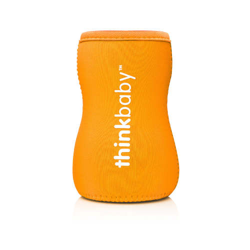 Neoprene Thermal Bottle Sleeve - Orange