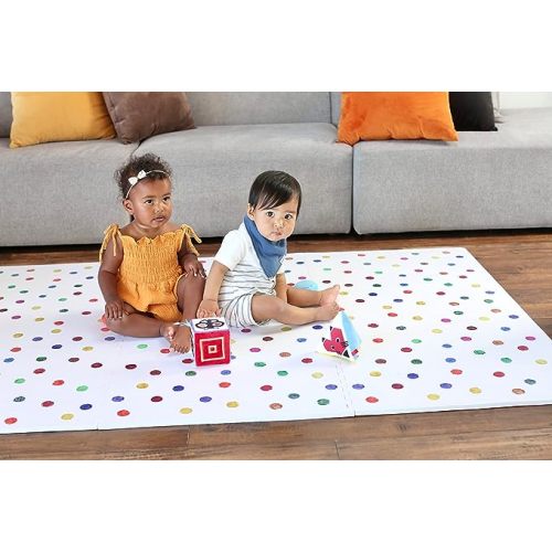 YAY! MATS Stylish Baby Play Mat and All-Purpose Cleaner Bundle