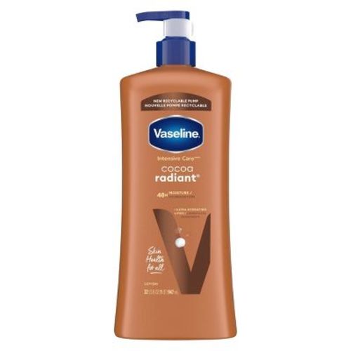 Vaseline Intensive Care Moisturizing Body Lotion With Cocoa Butter Cocoa Radiant - 32 Fl Oz