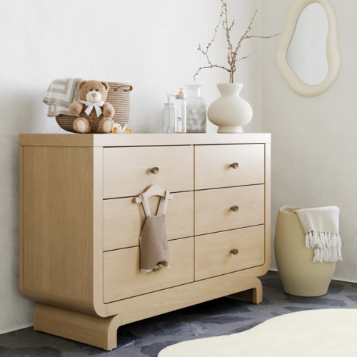 Storkcraft Santorini 6 Drawer Dresser & Reviews - Tan/Driftwood