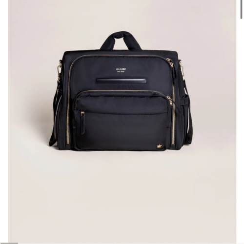 JuJuBe Signature Satchel Washable Diaper Bag - Black