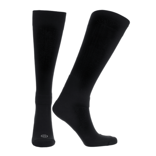 Doctor's Choice Women's Over the Calf Compression Socks Black Medium, Shoe Size 6-10