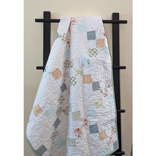 Handmade Baby Girl Patchwork Quilt