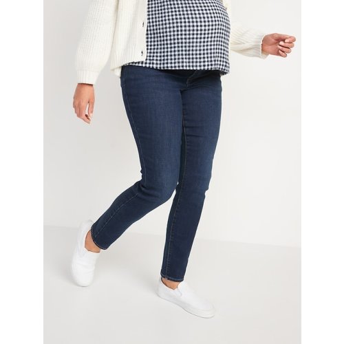 Maternity Low-Panel Pop Icon Skinny Jeans