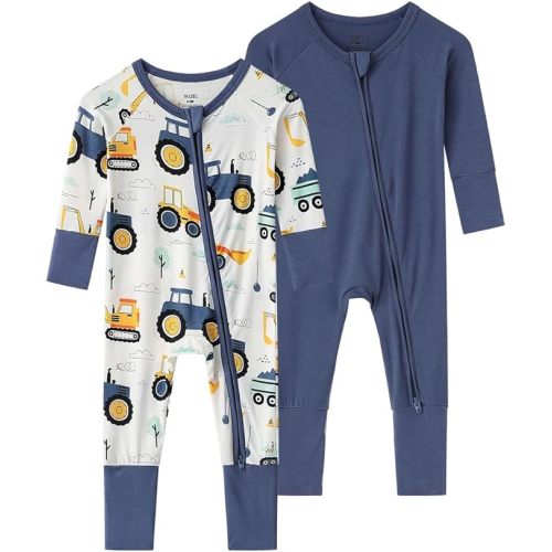 Baby Viscose from Bamboo Footless Pajamas Boys Girls Zippy Pjs Sleep 'N Play Romper - 0-24 Months