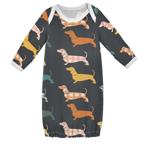 Vozoza Baby Boy Girl Sleeper Gown Cotton Nightgowns Clothes
