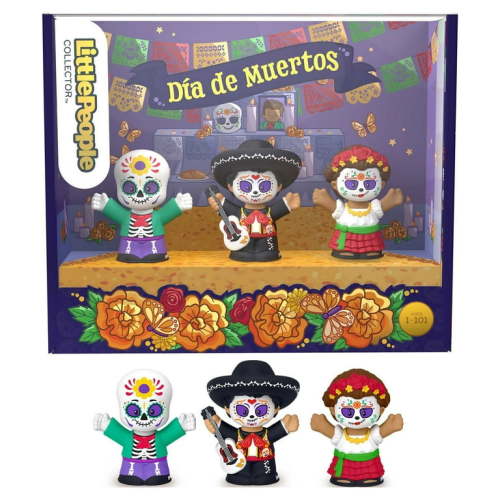 Little People Collector Día de Muertos Special Edition Set for Adults & Kids, 3 Figures
