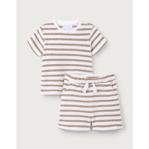 Organic Cotton Toweling T-Shirt & Shorts Set (9-12 Months)