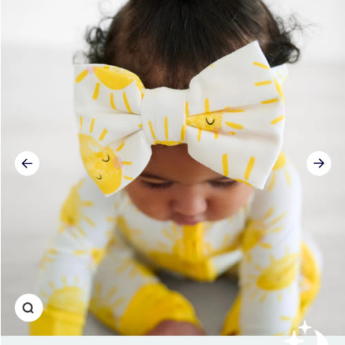 Sunshine Luxe Bow Headband – Little Sleepies