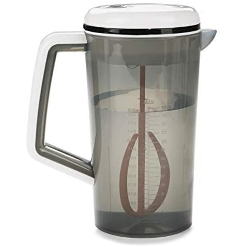 Baby Brezza Electric One Step Formula Mixer Pitcher - Motorized Mixing System for Infant Formula Powder - Large Capacity, Mix 28oz of Formula at Once - Portable for Travel