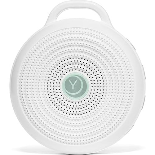 Yogasleep Rohm Portable White Noise Sound Machine, 3 Soothing Natural Sounds with Volume Control, Sleep Therapy For Adults, Kids & Baby, Noise Cancelling for Office Privacy & Meditation, Registry Gift