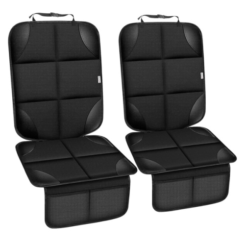 Meolsaek Car Seat Protector for Child Car Seat, Durable 600D Fabric Waterproof Car Seat Cover with Thick Pad Non-Slip Backing (No Imprints)