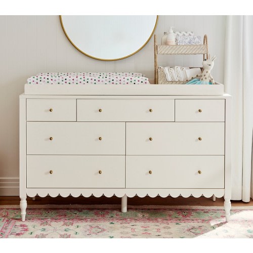 Penny 7-Drawer Dresser & Topper Set (56w x 19d") | Pottery Barn Kids
