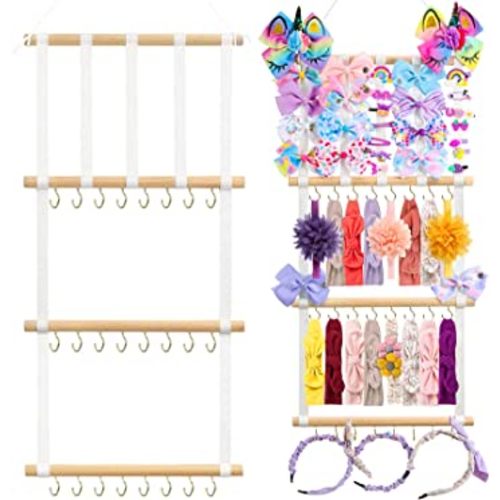 Hair Bow Organizer, Hair Bows Display Wall Hanger, Headbands Storage  Organizer, Hair Clip And Headband Organizer - Baby & Maternity - Temu