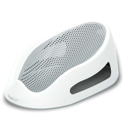 Angelcare Baby Bathtub Support Seat, Ideal for Babies Less than 6 Months Old, Unisex, Gray, 1 Count