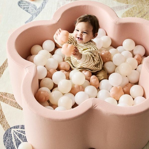 Baby and Toddler Pink and Flower Ball Pit Balls