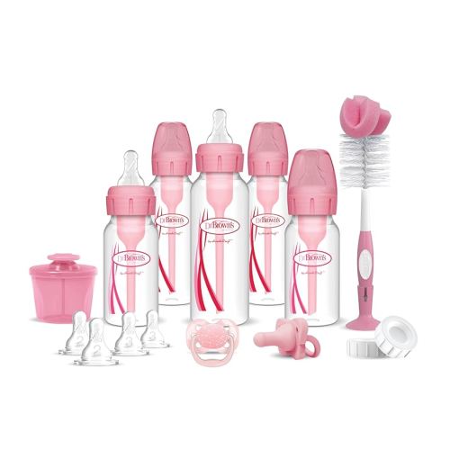 Dr. Brown's Options+ Complete Infant Starter Set/Pink
