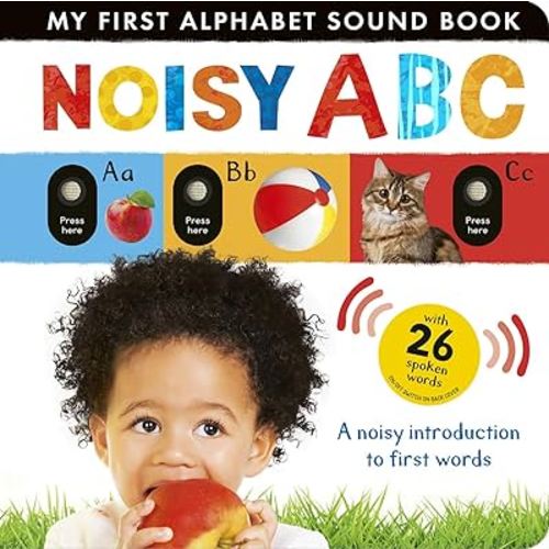 Noisy ABC: A Noisy Introduction to First Words with 26 Spoken Words (My First)