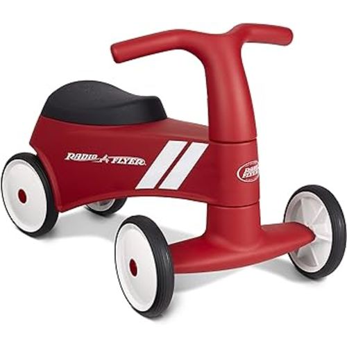 Radio Flyer Scoot About Sport, Toddler Ride On Toy, Ages 1-3, Red Kids Ride On Toy Large