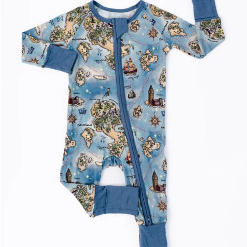 Neverland Map Bamboo Sleeper