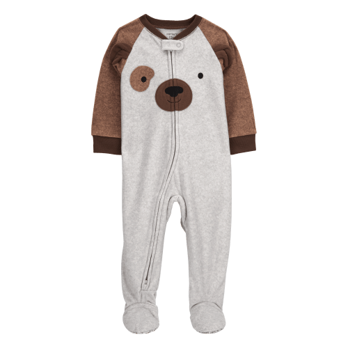 Baby 1-Piece Bear Fleece Footie Pajamas - Carter's | Carter's