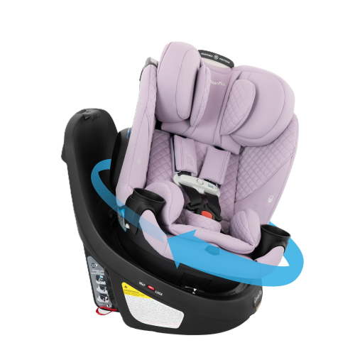 Evenflo Revolve360 Slim 2-in-1 Rotational Car Seat with SensorSafe(Agate)