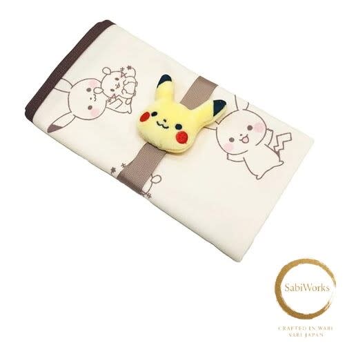 New MORIPiLO Morishita Monpoke Baby Diaper Changing Sheet Pokemon Pikachu