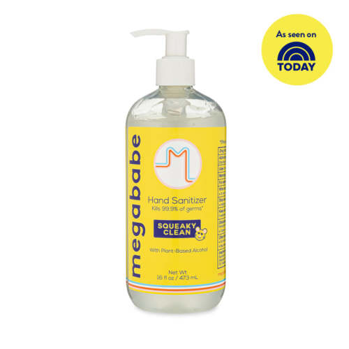 Megababe: Squeaky Clean Hand Sanitizer Pump