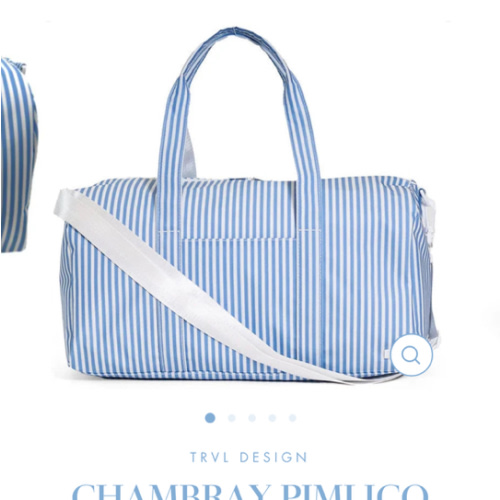 Chambray Pimlico Stripe Weekender
